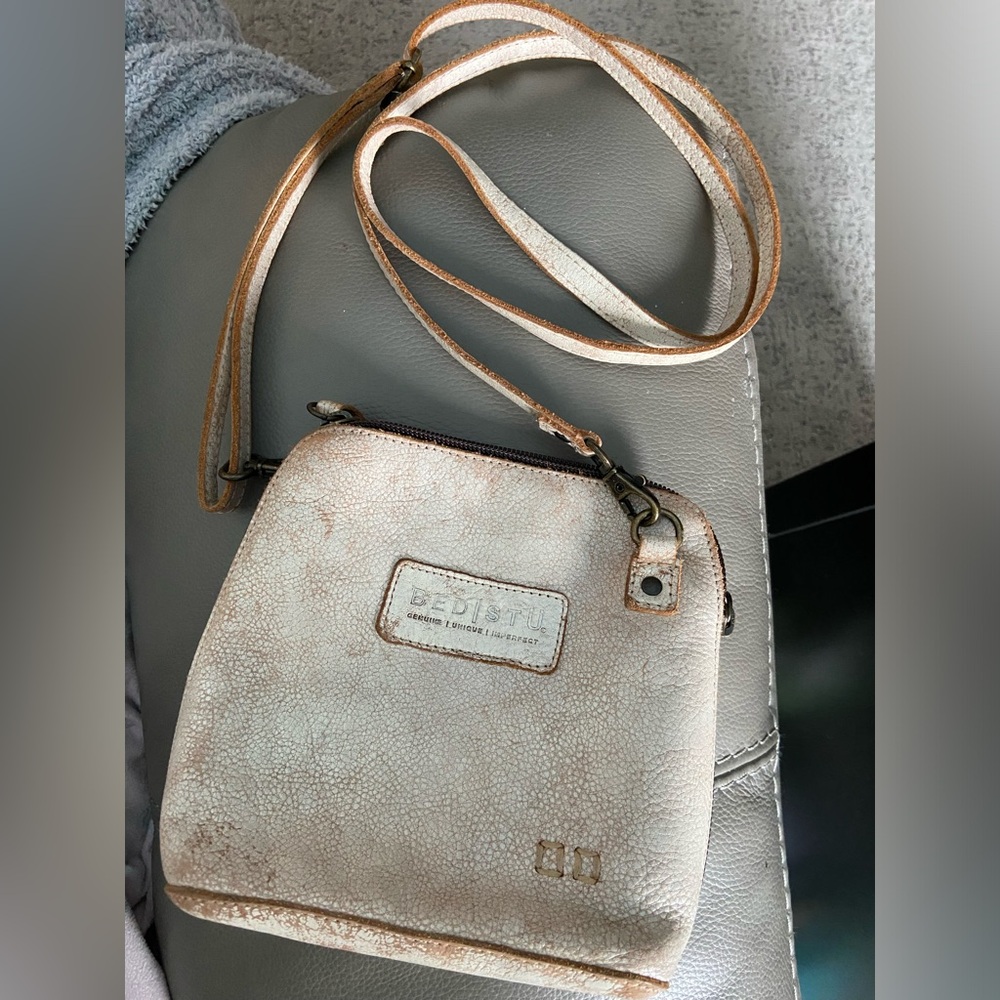 Bed Stu Leather Ventura Crossbody Bag